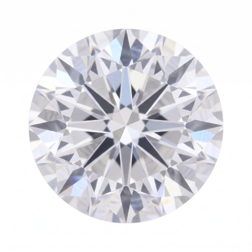 Lose Moissanite - Rund