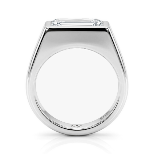Moissanit Ringe in Platin