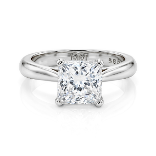 Moissanit Ringe in Platin