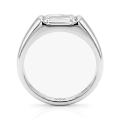 Portraitix - Portrait-Moissanit-Ring für Männer 