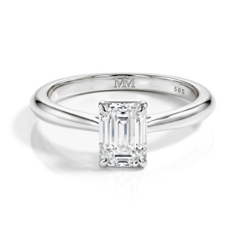 Moissanit Ringe in Platin