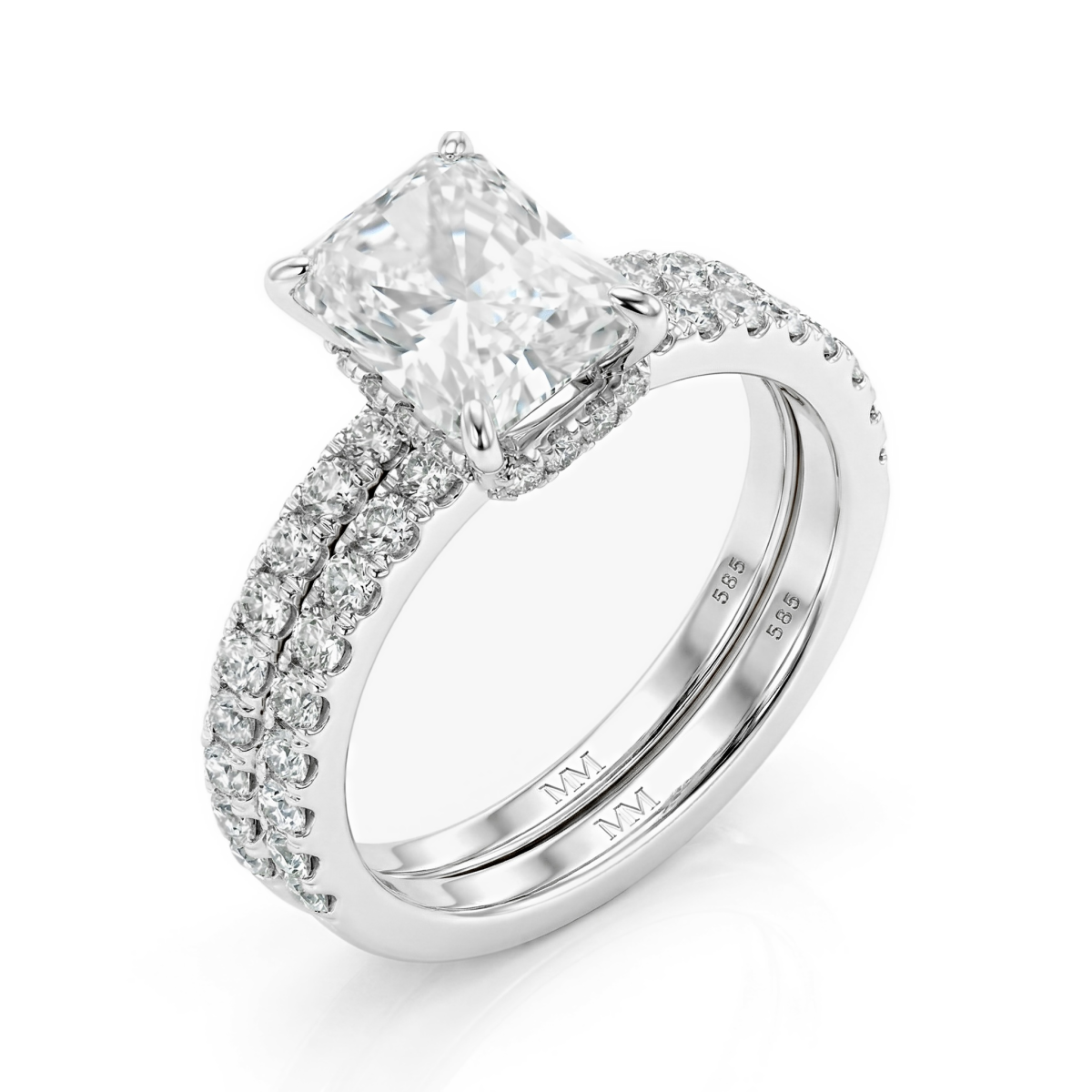 Himmlische Harmonie Set - Astra & Starlet Moissanite Ensemble