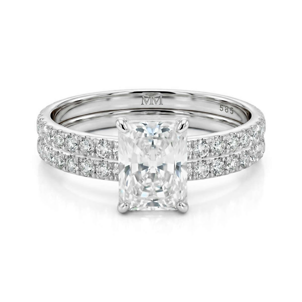 Himmlische Harmonie Set - Astra & Starlet Moissanite Ensemble