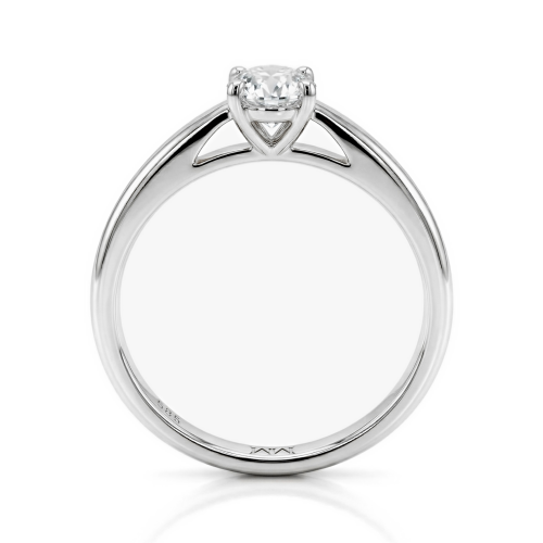 Eloise - Ovalschliff Solitär Moissanit Ring