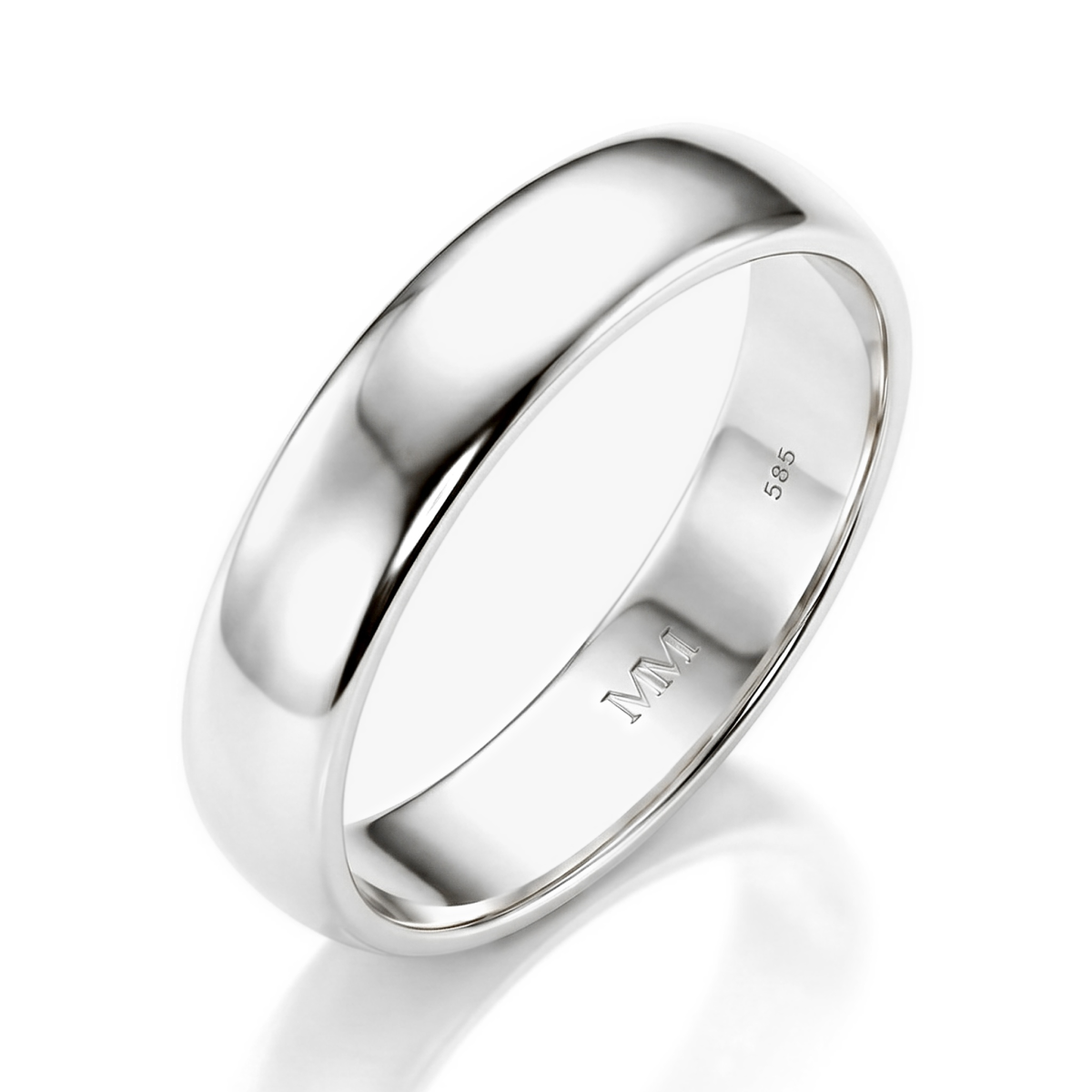 Monolithe - Klassischer Comfort Fit Herrenring