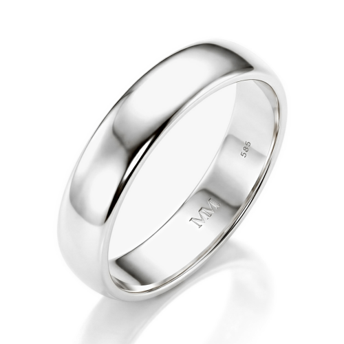 Monolithe - Klassischer Comfort Fit Herrenring