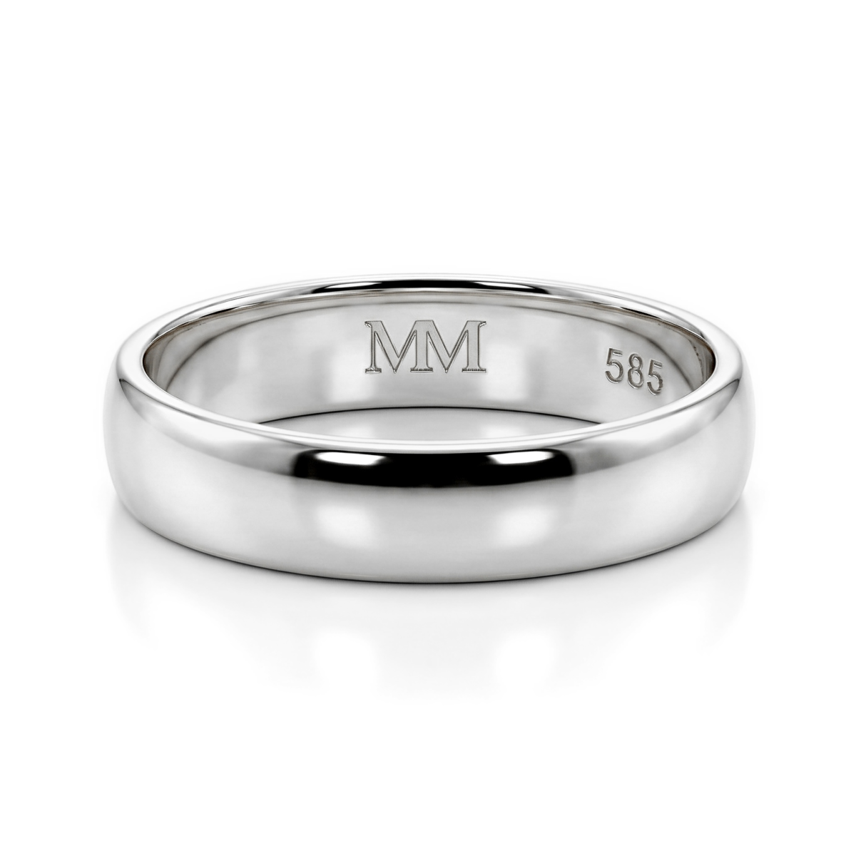 Monolithe - Klassischer Comfort Fit Herrenring