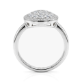 Cirilla - Moissanit Pavé Cluster Ring