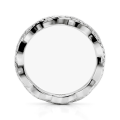 Seraph - Moissanite Eternity Ring Mit Twisted Pavé Design