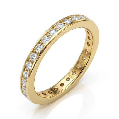 Zenora - Moissanit-Memoirering in Kanalfassung