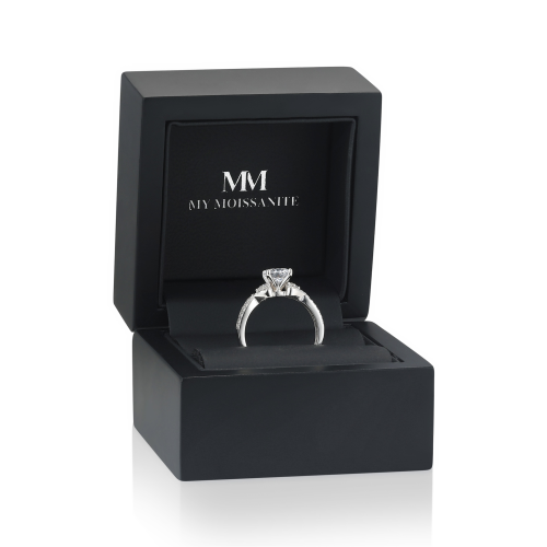 Moissanit Ringe in 925 Silber