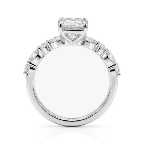 Moissanit Ringe in 925 Silber