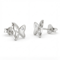 Butterfly Beauty - Moissanit-Ohrstecker