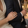 Ondine - Moissanit-Ring Oval mit Marquise-Clustern