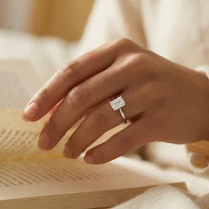 Moissanit-Silberringe