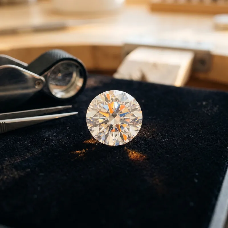 Lose Moissanitsteine