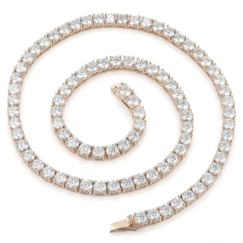Lumina - Moissanit Tennis Kette Halskette