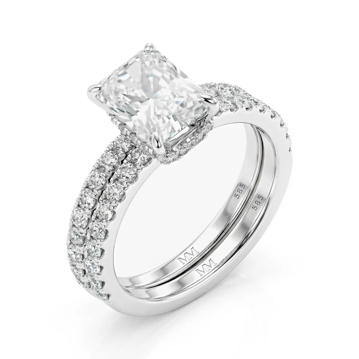 Himmlische Harmonie Set - Astra & Starlet Moissanite Ensemble