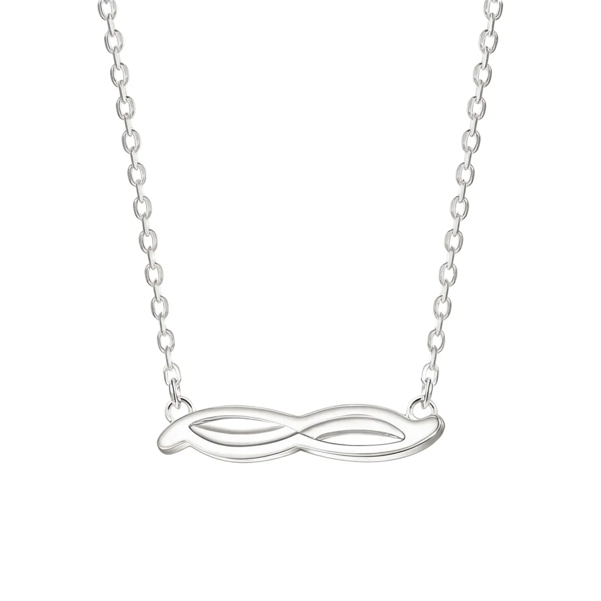 Astrid - Marquise-Geïnspireerde Moissanite Ketting met Pave Zetting