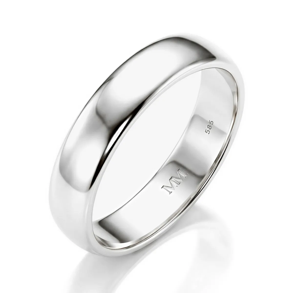 Monolithe - Klassischer Comfort Fit Herrenring