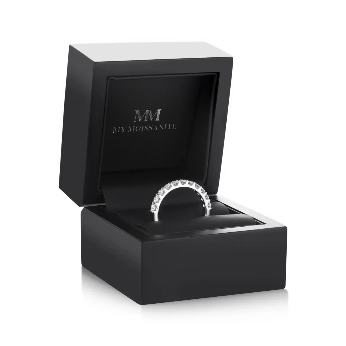 Seraphina - Moissanite Halo Engagement Ring