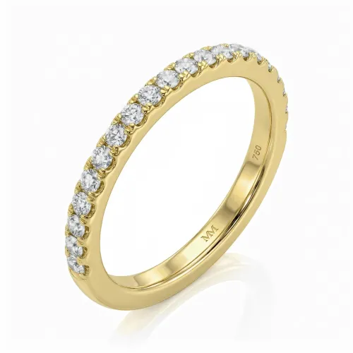 Starlet - Eternity Ring mit Moissanit