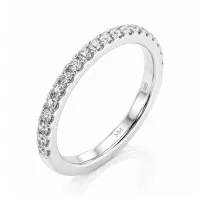 Starlet - Eternity Ring mit Moissanit