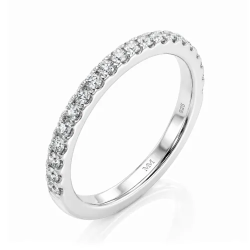 Starlet - Eternity Ring mit Moissanit