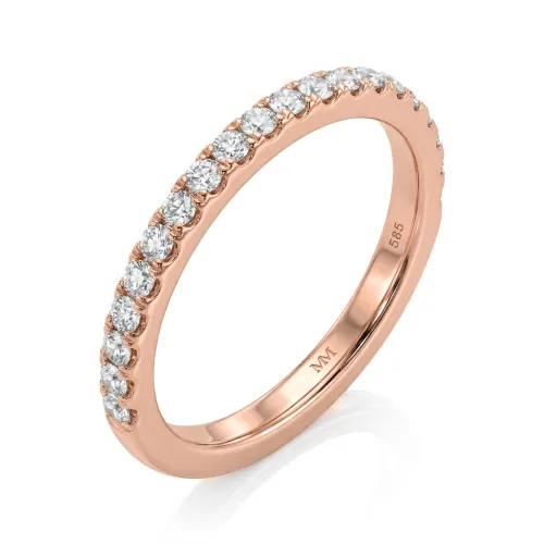 Starlet - Eternity Ring mit Moissanit