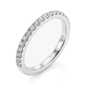 Starlet - Eternity Ring mit Moissanit