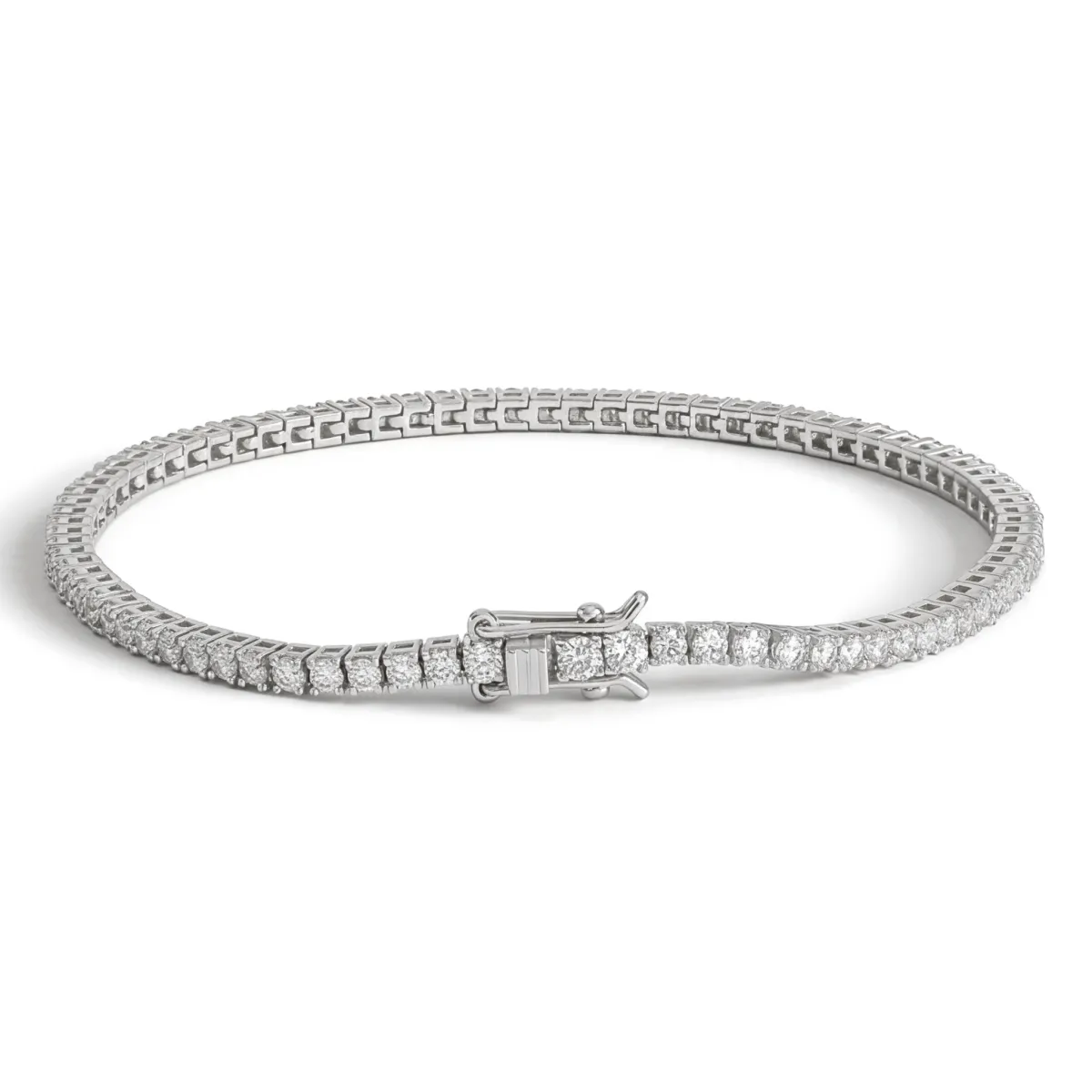 Solaris - Moissanit-Tennisarmband