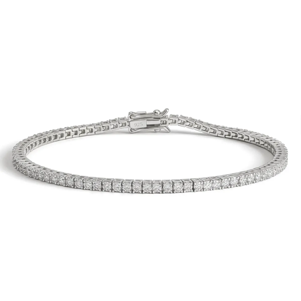 Solaris - Moissanit-Tennisarmband