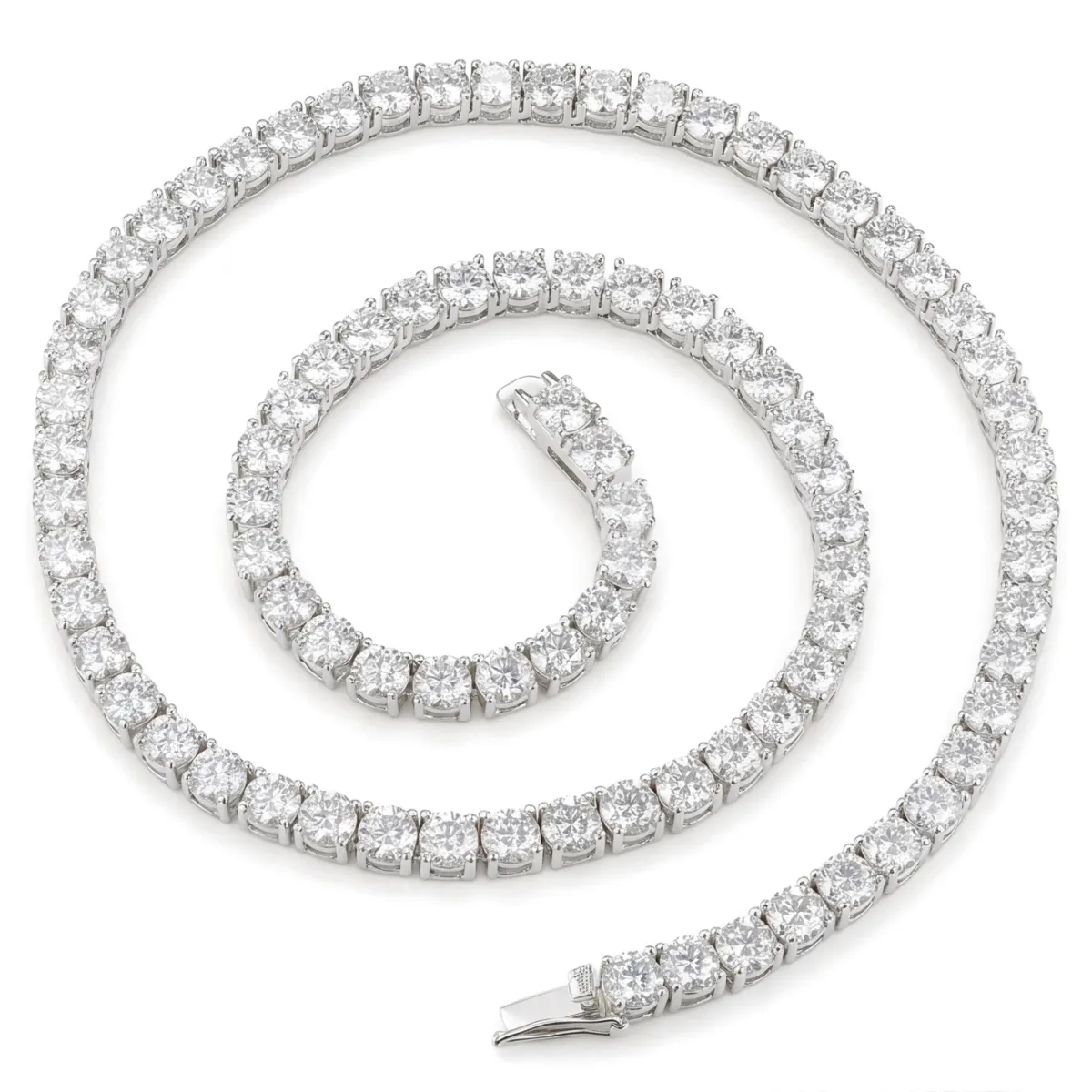 Lumina - Moissanit Tennis Kette Halskette