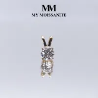 Terra - Solitär Moissanit-Anhänger