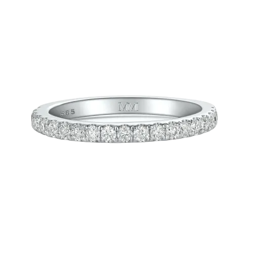 Starlet - Eternity Ring mit Moissanit