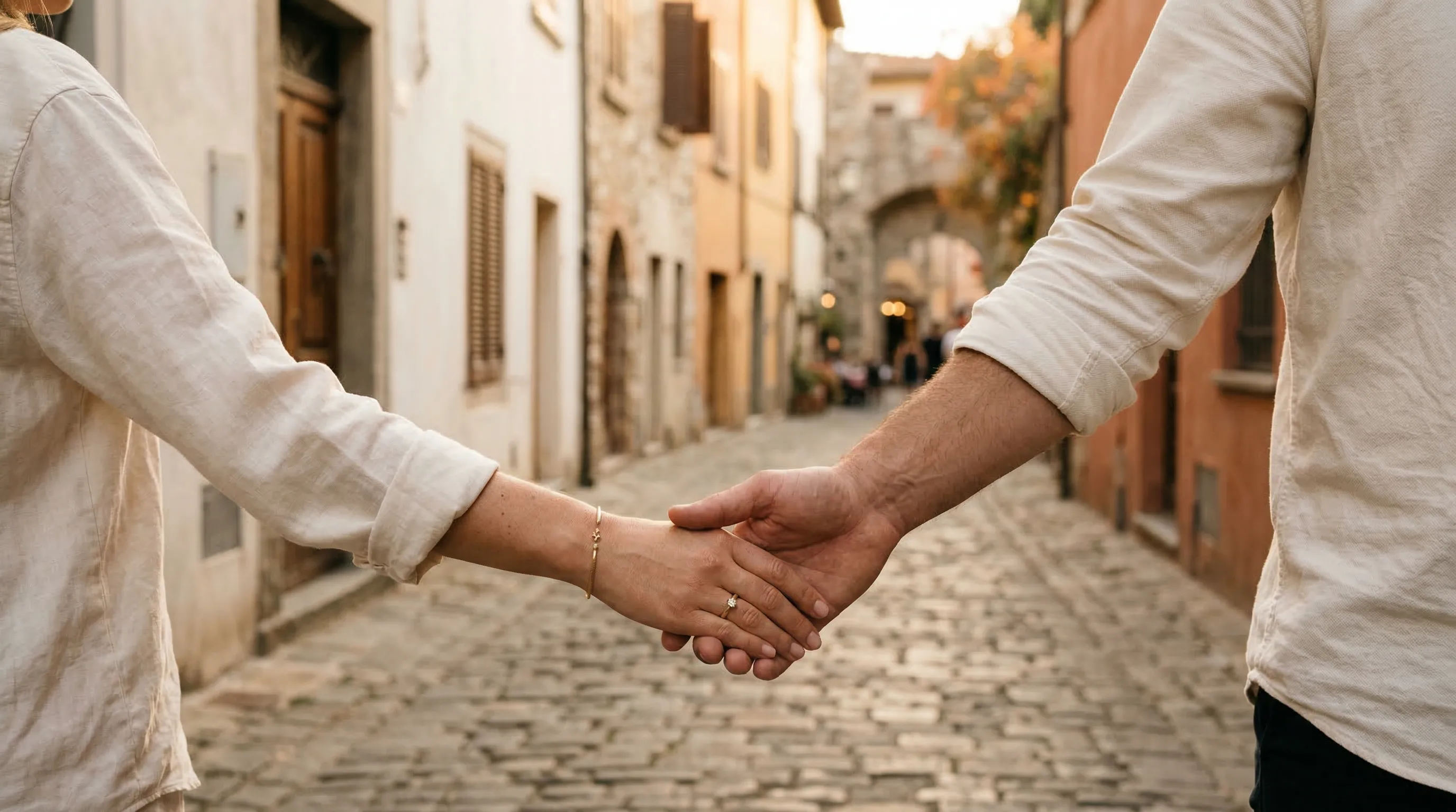 Moissanit Ring in Massivgold an einer Hand getragen
